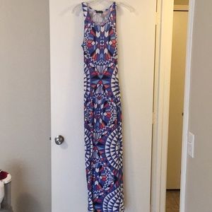 Multi color maxi dress